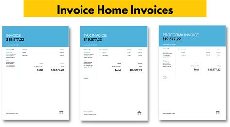 Invoice Home - All Available Features and Functions!