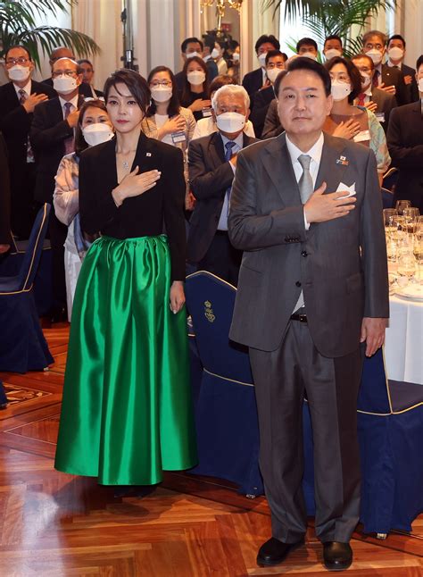 The fashion of South Korea’s first lady Kim Keon-hee makes her unusual ...