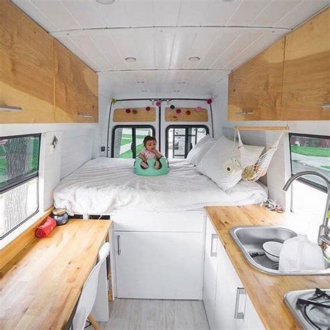 Awesome Image of Adorable Wood Interior Ideas For Sprinter Van Camper . Adorable Wood Interior ...