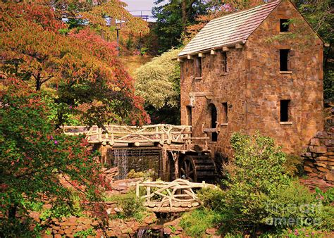 Old Mill Fall Begins Photograph by Karen Beasley | Fine Art America