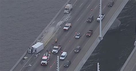 Deadly Crash On Bay Bridge Triggers Massive Backup - CBS Sacramento