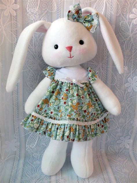 Pattern Bunny 12 and 16 inches tall | Doll sewing patterns, Handmade ...