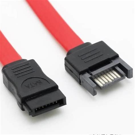 SATA 2 II Extension Cable SATA 7pin Male to Female Data Cables wire connector 30CM 1ft12inch HDD ...