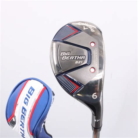 Callaway Big Bertha B21 6 Hybrid 27 Degrees RCH 65 Regular Right-Handed 78285G - Mr Topes Golf