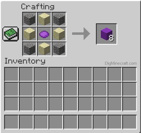 How to make Purple Concrete Powder in Minecraft