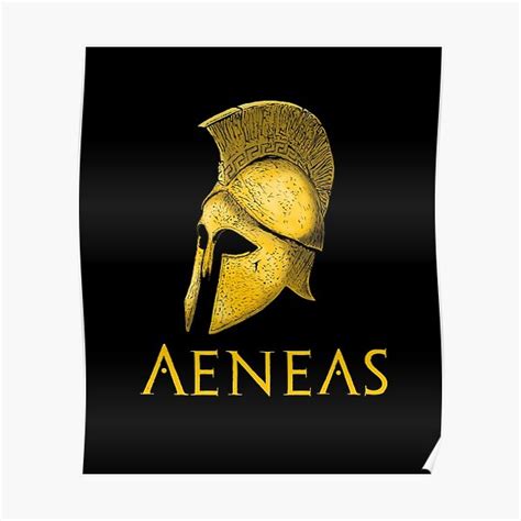 "Ancient Greek & Roman Mythology - Aeneas - Trojan War" Poster for Sale ...