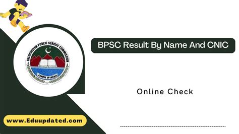 BPSC Result 2022 Online Check