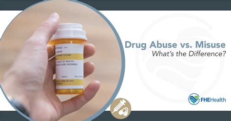 What is the Difference Between Drug Abuse and Drug Misuse? | FHE Health