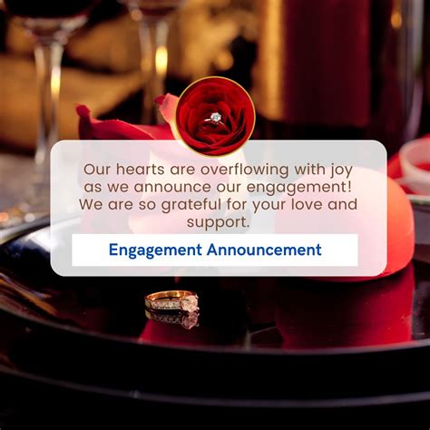 110+ Best Engagement Announcement Messages and Ideas