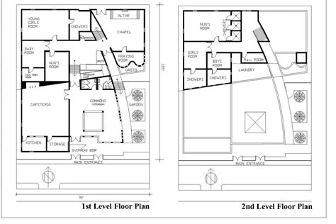 Orphanage | Manuel Nunez | Archinect | Floor plan layout, Floor plans, Orphanage