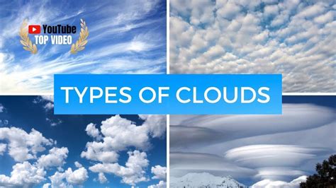 Types Of Clouds Chart For Kids