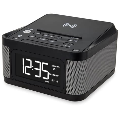 iLive Platinum Bluetooth Wireless Clock Radio with Charging Pad, ICQ988B - Walmart.com - Walmart.com