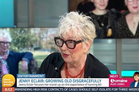 Comedian Jenny Eclair tells GMB that women are 'very lucky' to have the ...