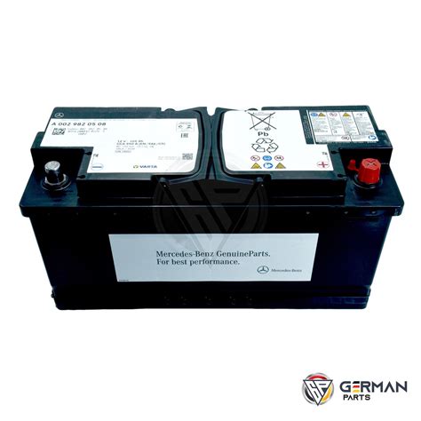 Buy Mercedes Benz Battery 105Ah 0029820508 - German Parts