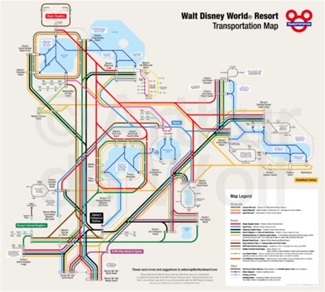 ImagineeringDisney Tumblr, the-hopper: Incredible Map of Disney World...