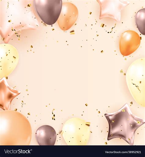 Happy birthday congratulations banner design Vector Image