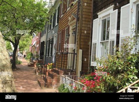 Colonial annapolis historic district hi-res stock photography and ...