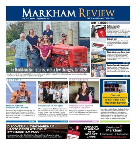 E-Edition – Markham Review