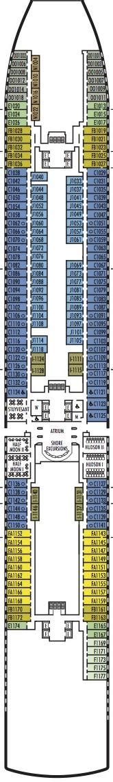 Koningsdam Deck Plans