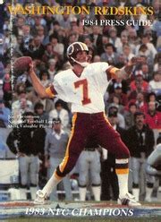 Redskins 1984 Media Guide (Washington) : Washington Redskins : Free ...