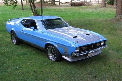 1971 Ford Mustang Colors Archives | Mustang Specs