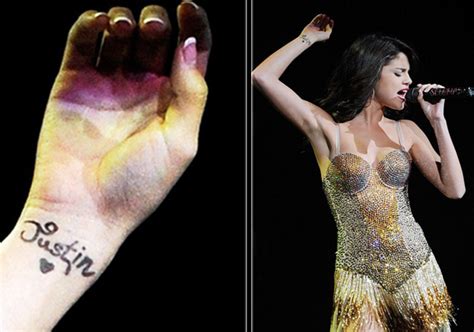 Selena Gomez Heart Tattoo