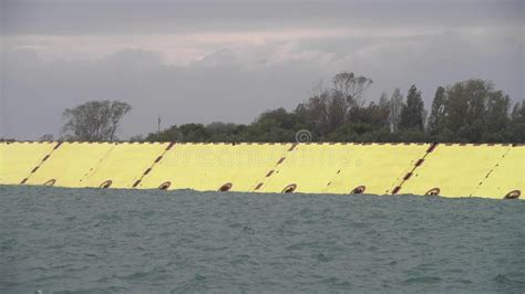 Venice, Italy - Flood Barriers Deployed To Avoid Floods Stock Footage - Video of project ...