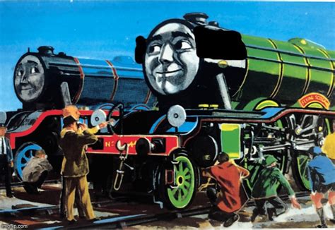 If Flying Scotsman had smoke deflectors in the RWS by Kingofallkongs on DeviantArt