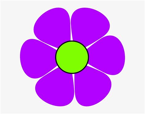 Purple Flower 2 Clip Art - Flowers Clip Art Purple Transparent PNG - 600x564 - Free Download on ...