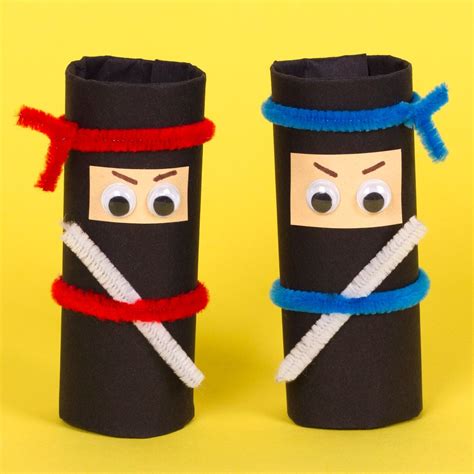 Ninja Warriors | Free Craft Ideas | Baker Ross | Ninja crafts, Ninja warrior, Ninja activities