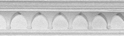 Plaster Molding | DM741 | Gothic Arches | Plaster