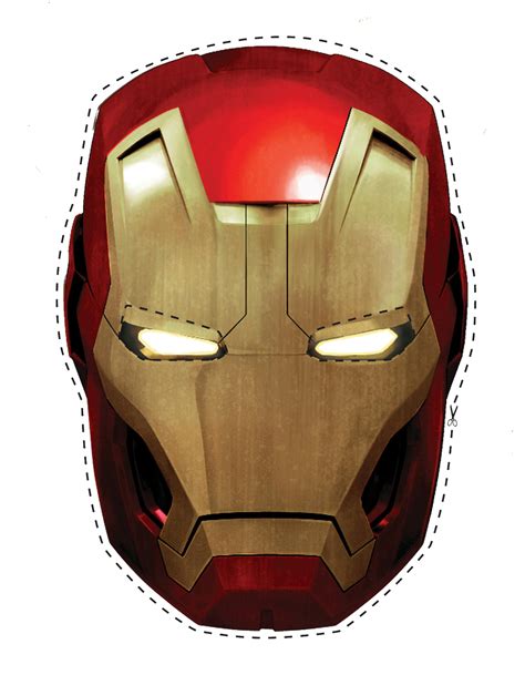 Ironman Mask Template Free Printable Papercraft Templates, 60% OFF