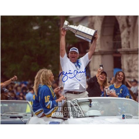 Brett Hull Autographed St Louis Blues 8x10 Photo - BAS COA (Stanley Cup ...