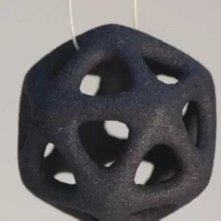 Icosahedron Design 3D Printing Model - Threeding