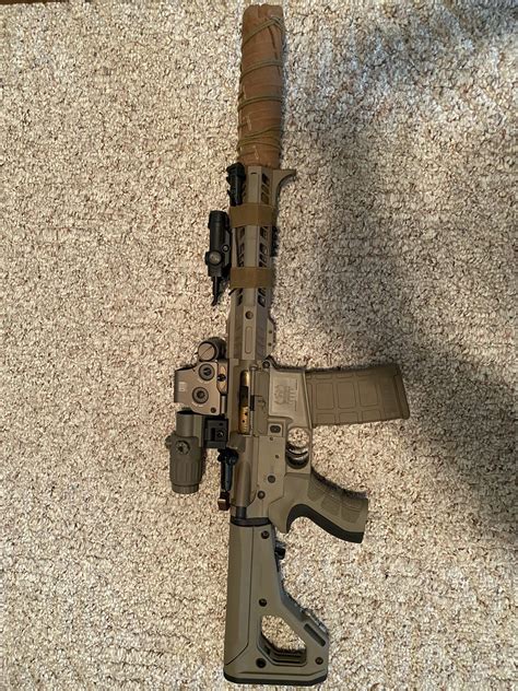 Ar-15 Suppressor 5.56/.223/7.62 - AR-15 Stand & AR-10 Stand By GunCreed.com