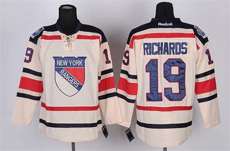 2017 Mens New York Rangers 2012 Winter Classic Jerseys #19 Brad ...