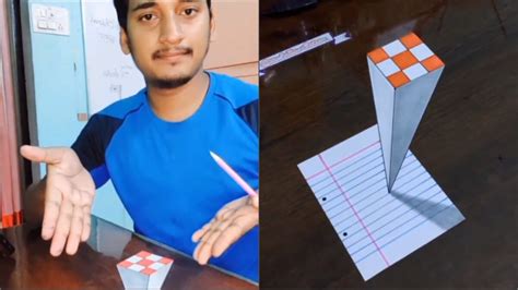 Artist’s incredible 3D illusion pencil sketch will make you look twice. Must watch - India Today