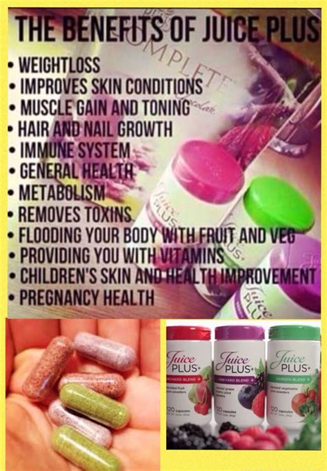 Juice Plus Capsules Jenniferangell.juiceplus.com | Juice plus, Juice ...