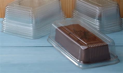 resq® Rectangular Cake Domes - Recyclable Packaging