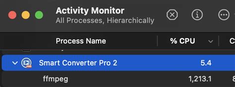 cpu - Activity Monitor: Is there a way to sum up child processes into their parents? - Ask Different