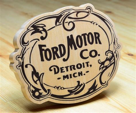 Wooden Ford 1903 Logo: 7 Steps (with Pictures)