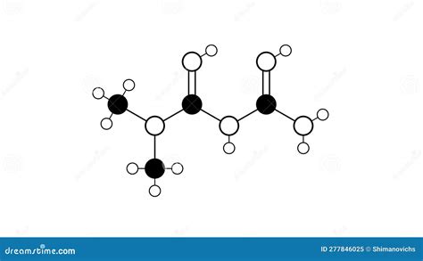 Metformin Molecule, Structural Chemical Formula, Ball-and-stick Model, Isolated Image Biguanides ...