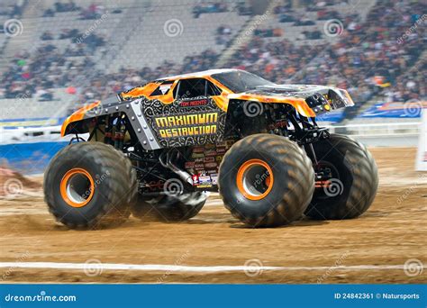 Maximum Destruction Monster Truck Editorial Photo - Image: 24842361