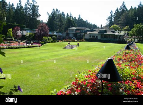 The Butchart gardens Stock Photo - Alamy