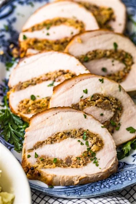 Stuffing Stuffed Pork Roast Recipe (Pork Roulade) - (VIDEO!!)