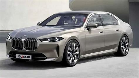 2023 BMW 7 Series Unofficial Renderings Remove The Split Headlights in ...