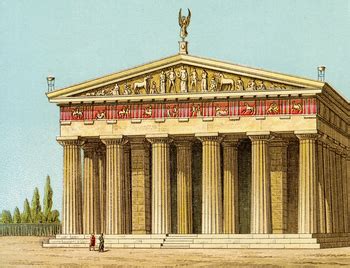 Reconstruction of the Temple of Zeus at Olympia by Ed DeHoratius