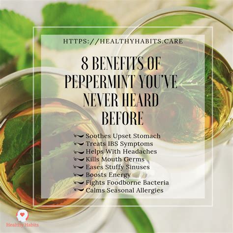 You can get peppermint leaf through tea, capsules, or as an extract. Peppermint oil comes in ...