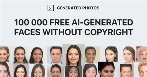 AI-Generated Faces: Free Resource of 100K Faces Without Copyright | by ...