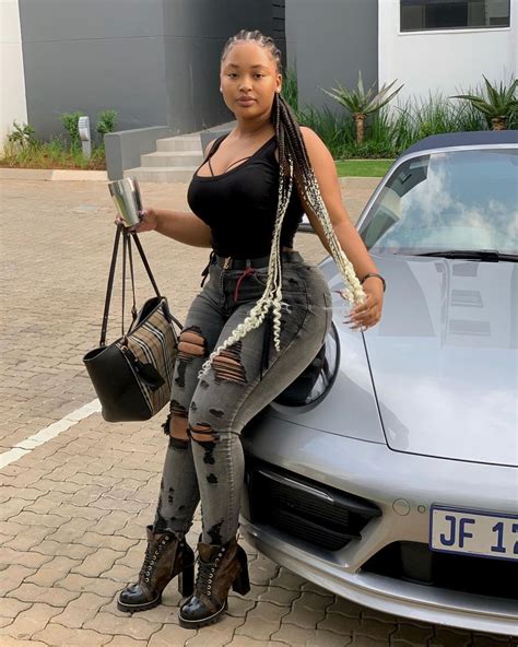 House and Cars : Cyan Boujee lives in South Africa and drives her own car.